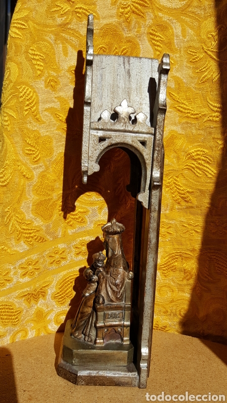 Arte: NUESTRA SE&Ntilde;ORA DE MONTSERRAT EN HORNACINA - Foto 4