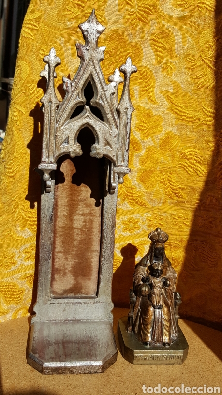 Arte: NUESTRA SE&Ntilde;ORA DE MONTSERRAT EN HORNACINA - Foto 5