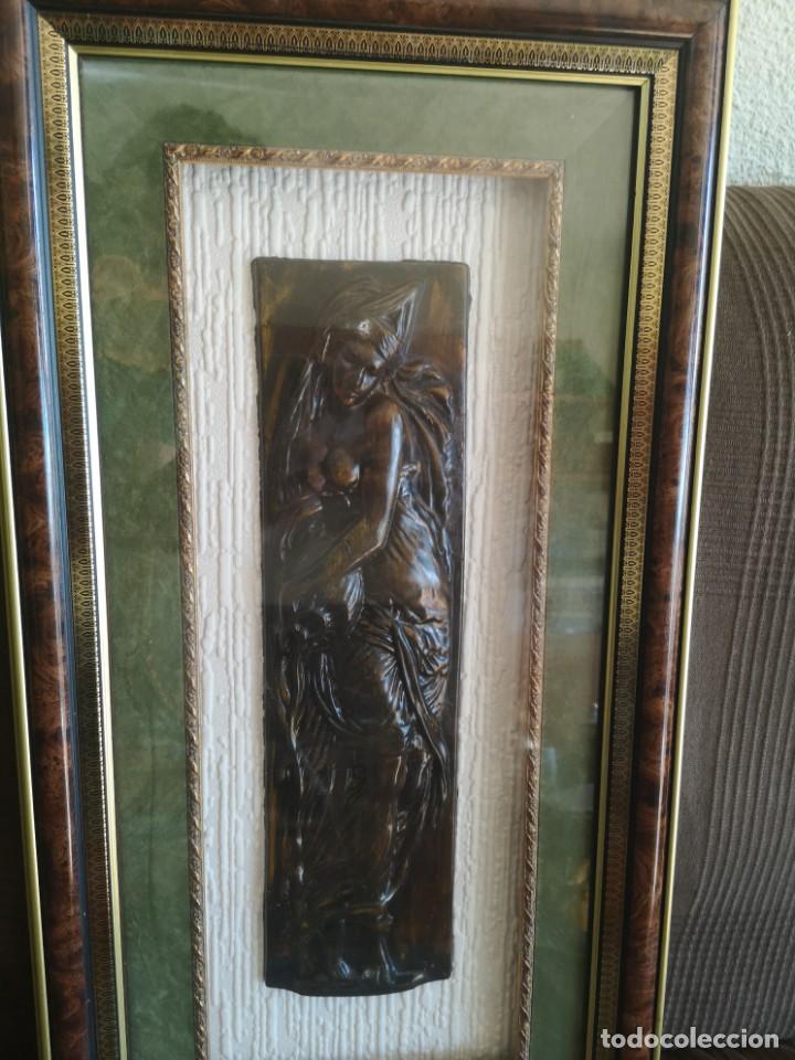 Arte: Cuadros de madera bajorrelieve de escayola - Foto 2