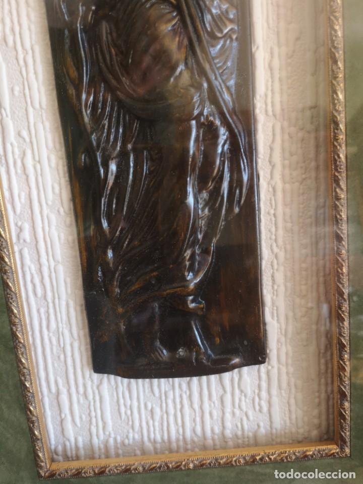 Arte: Cuadros de madera bajorrelieve de escayola - Foto 6