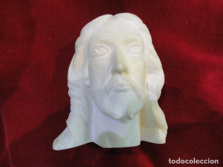 Arte: CABEZA DE CRISTO EN MARMOL - Foto 1