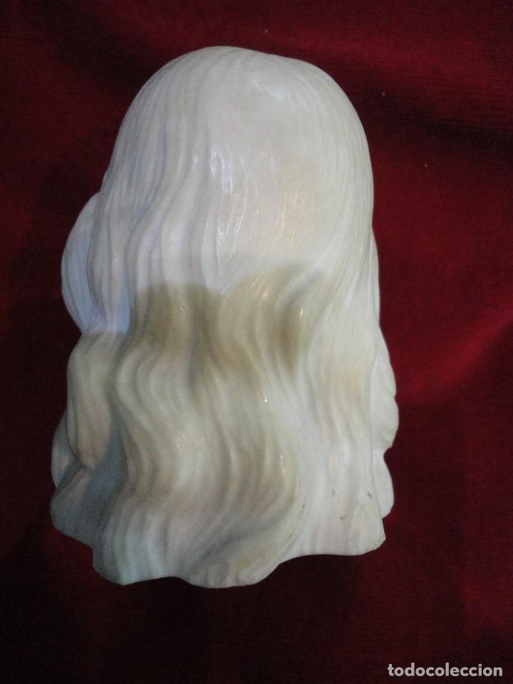 Arte: CABEZA DE CRISTO EN MARMOL - Foto 3