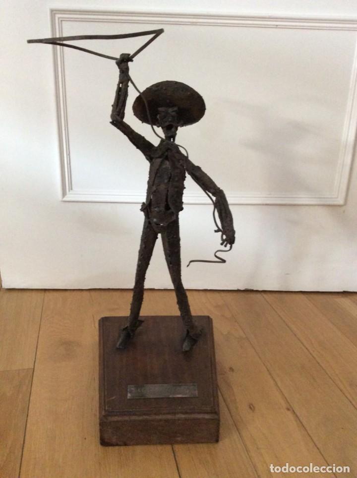 Arte: ESCULTURA DE UN CHARRO MEXICANO - Foto 2