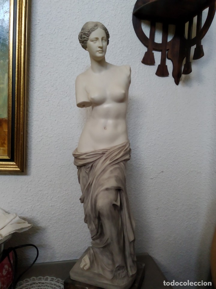 Arte: Venus de Milo R&eacute;plica en polvo de m&aacute;rmol - Foto 1