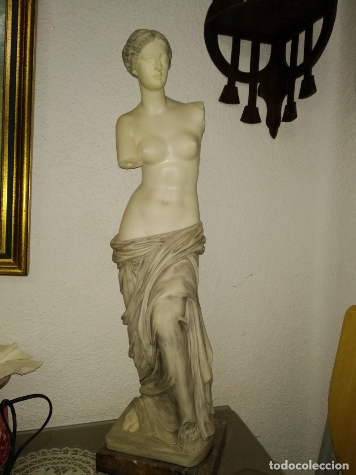 Arte: Venus de Milo R&eacute;plica en polvo de m&aacute;rmol - Foto 2