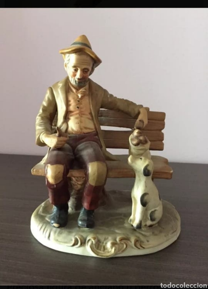 Arte: FIGURA ANCIANO DE CER&Aacute;MICA - Foto 1
