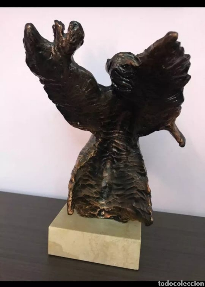 Arte: FIGURA &Aacute;NGEL DE COBRE - Foto 2