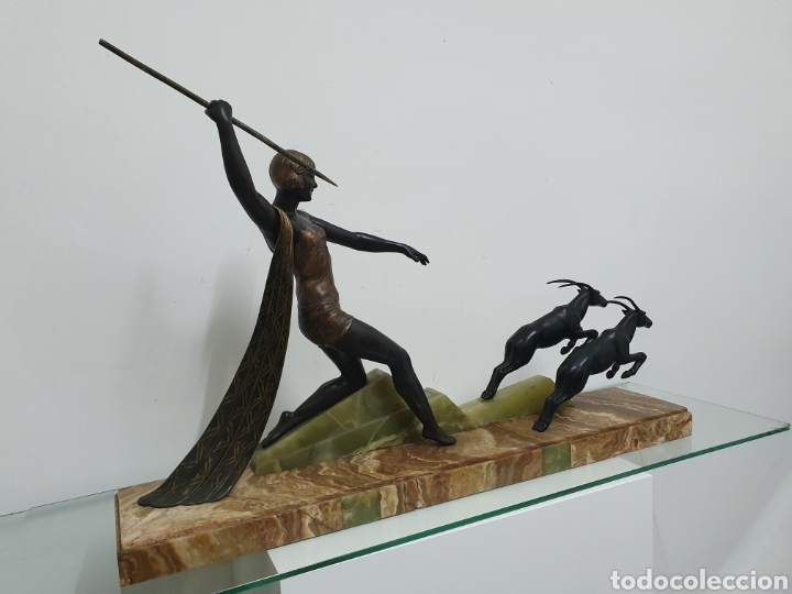 Arte: Gran Diana Cazadora Art Deco. - Foto 3