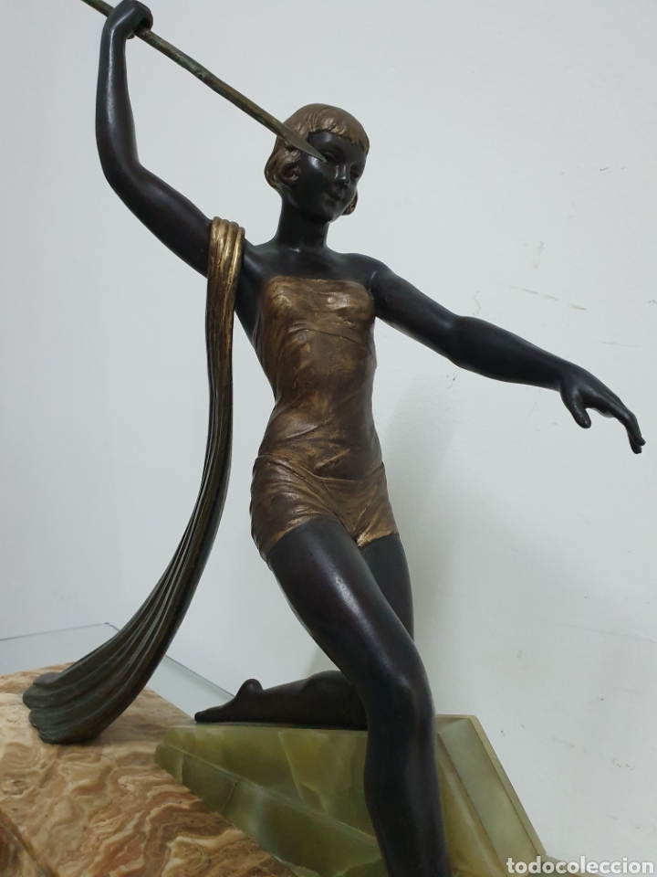 Arte: Gran Diana Cazadora Art Deco. - Foto 5