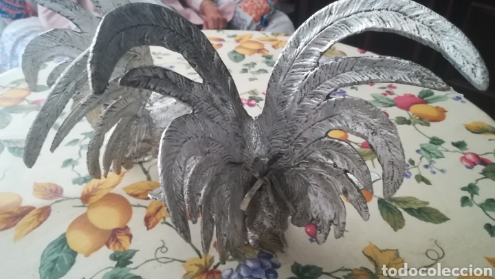 Arte: Pareja de gallos de pelea - Foto 2