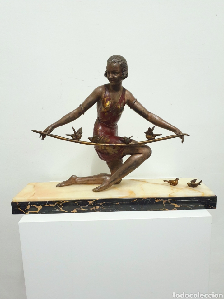 Arte: Escultura Art Deco. - Foto 1