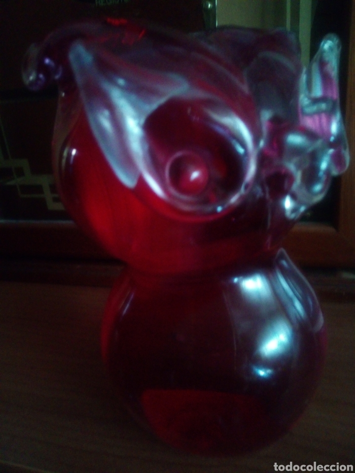 Arte: B&uacute;ho cristal de Murano rojo - Foto 5