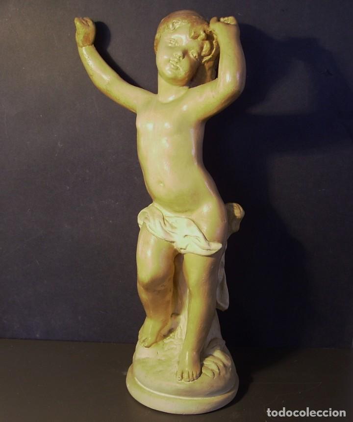Arte: EXCEPCIONAL  FIGURA DE  NI&Ntilde;O  XIX - Foto 2