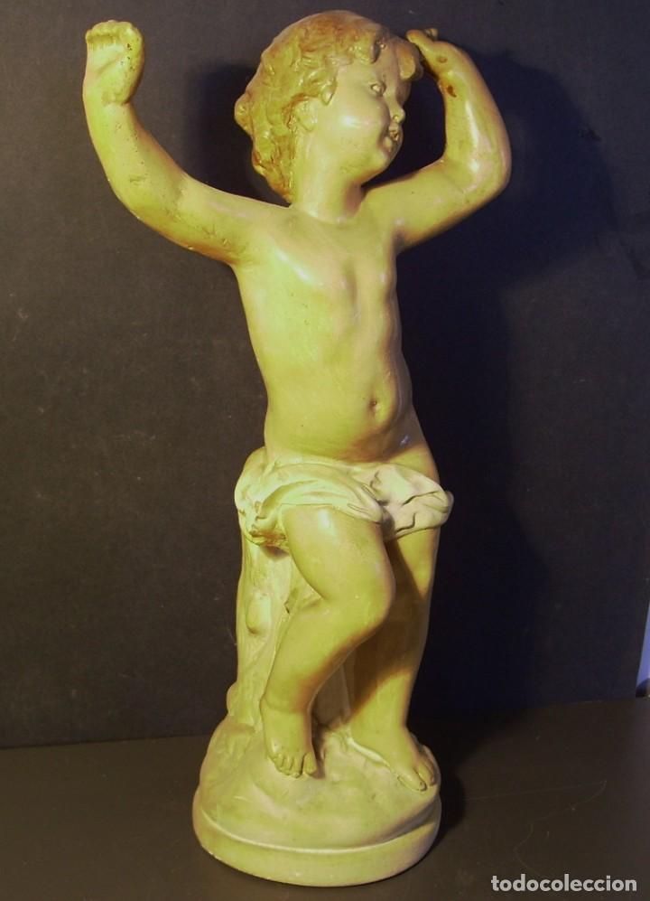 Arte: EXCEPCIONAL  FIGURA DE  NI&Ntilde;O  XIX - Foto 3
