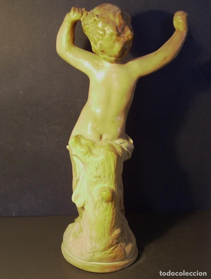 Arte: EXCEPCIONAL  FIGURA DE  NI&Ntilde;O  XIX - Foto 6