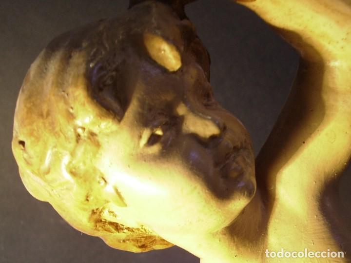 Arte: EXCEPCIONAL  FIGURA DE  NI&Ntilde;O  XIX - Foto 22