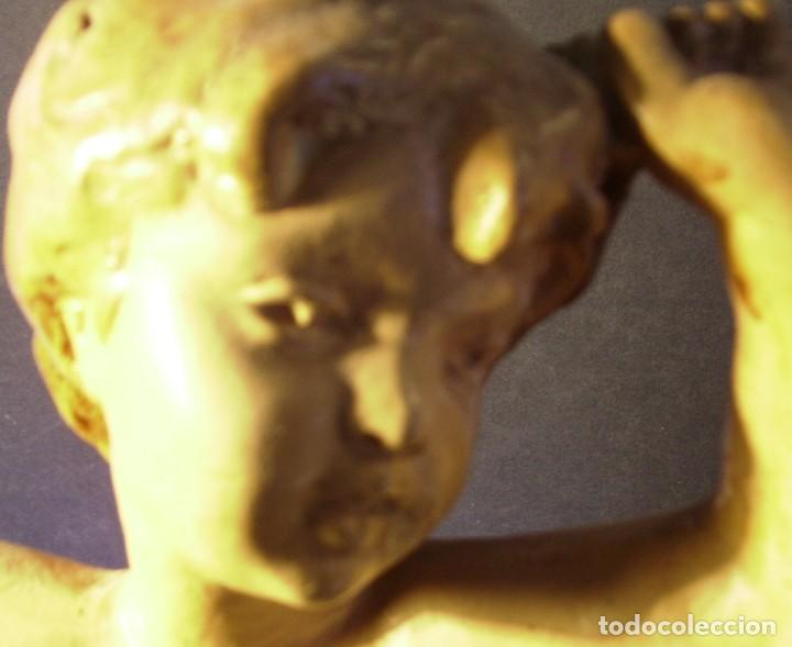 Arte: EXCEPCIONAL  FIGURA DE  NI&Ntilde;O  XIX - Foto 23