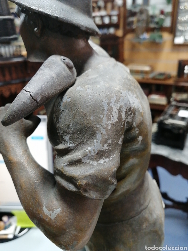 Arte: Escultura francesa de calamina J. Becox - Foto 5