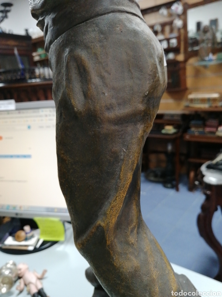 Arte: Escultura francesa de calamina J. Becox - Foto 6