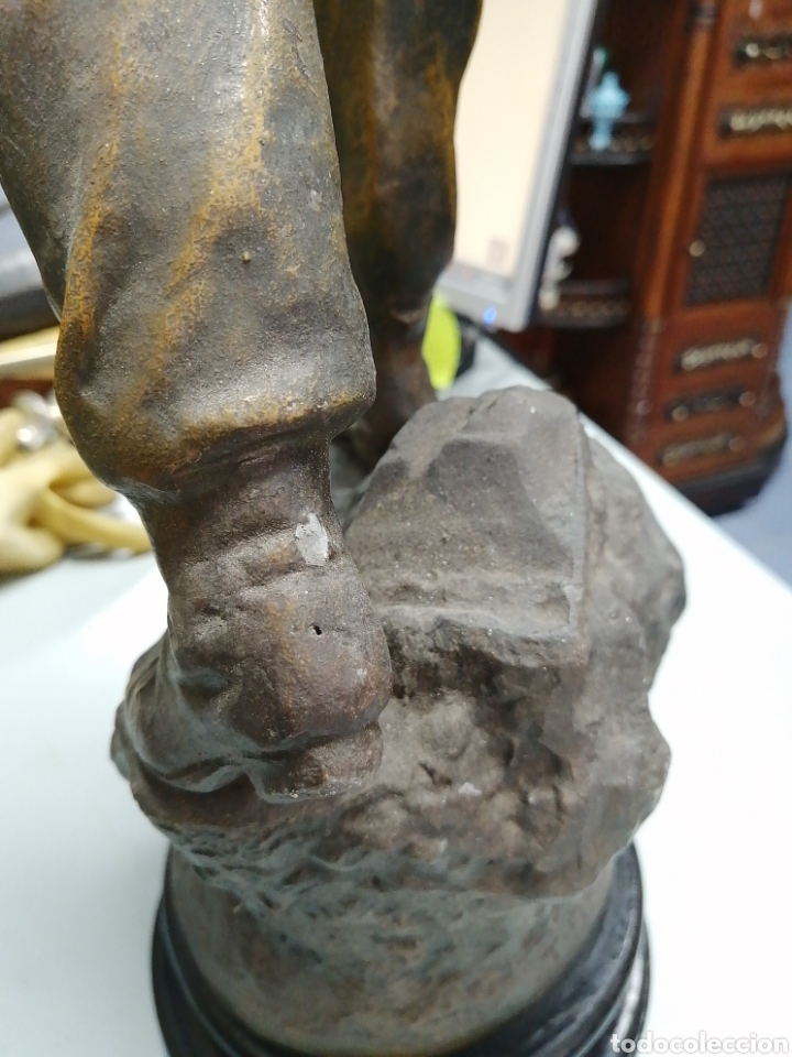 Arte: Escultura francesa de calamina J. Becox - Foto 7