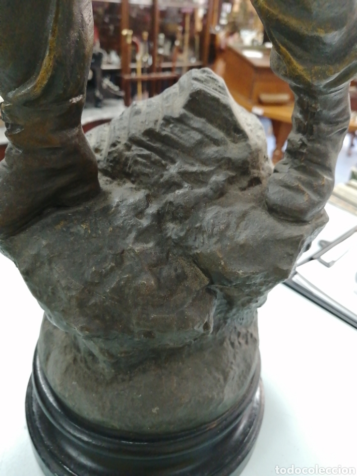 Arte: Escultura francesa de calamina J. Becox - Foto 8