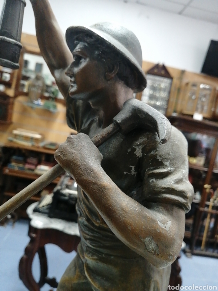 Arte: Escultura francesa de calamina J. Becox - Foto 9