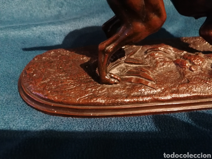 Arte: FIGURA ANTIGUA DE GALGO - Foto 13