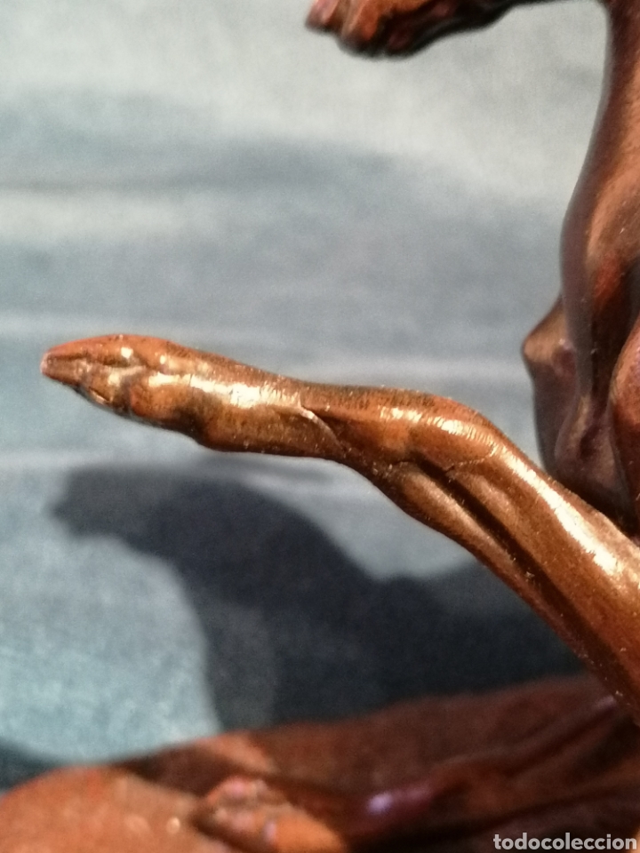 Arte: FIGURA ANTIGUA DE GALGO - Foto 17