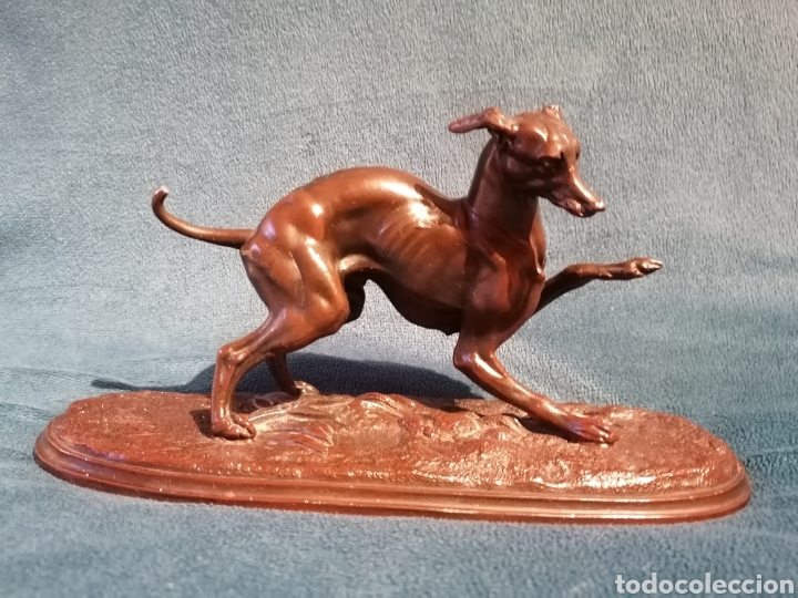 Arte: FIGURA ANTIGUA DE GALGO - Foto 21
