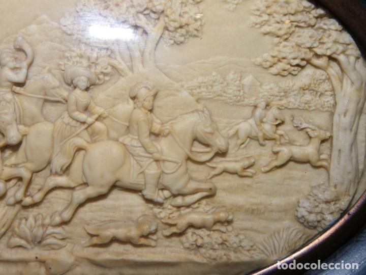 Arte: Espuma de mar &uml;&uml;Caza del venado a caballo&uml;&uml; - Foto 5