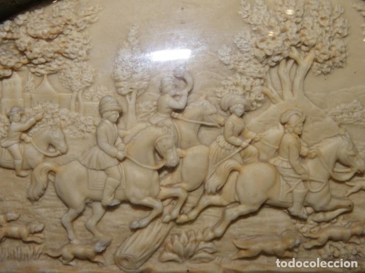 Arte: Espuma de mar &uml;&uml;Caza del venado a caballo&uml;&uml; - Foto 1