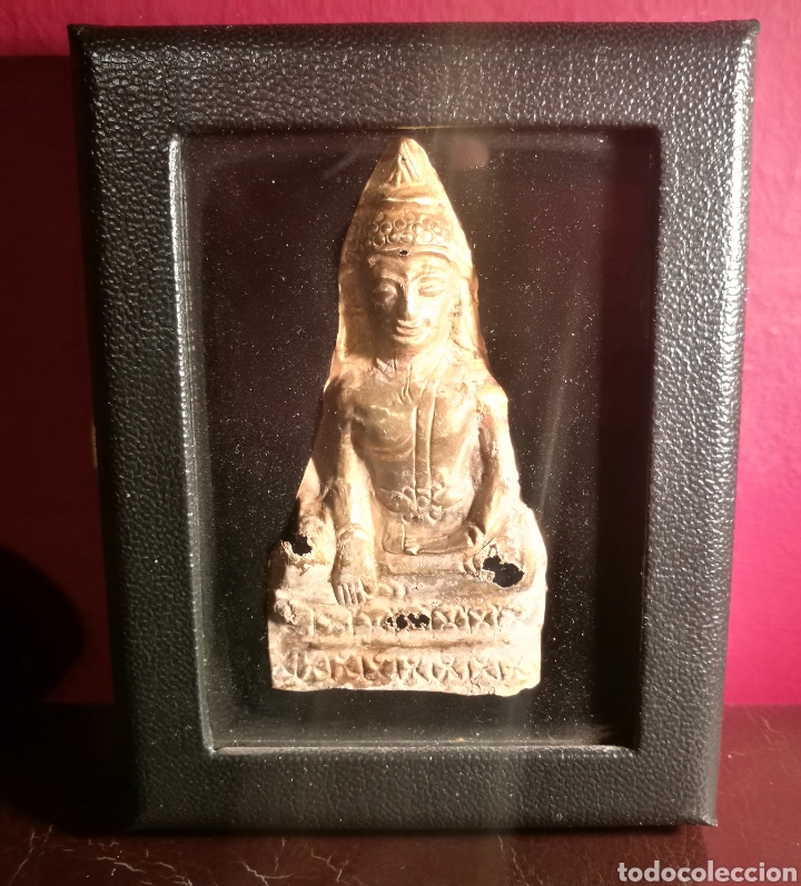 Arte: BUDA KHMER DE ORO S.XII-XIII - Foto 1