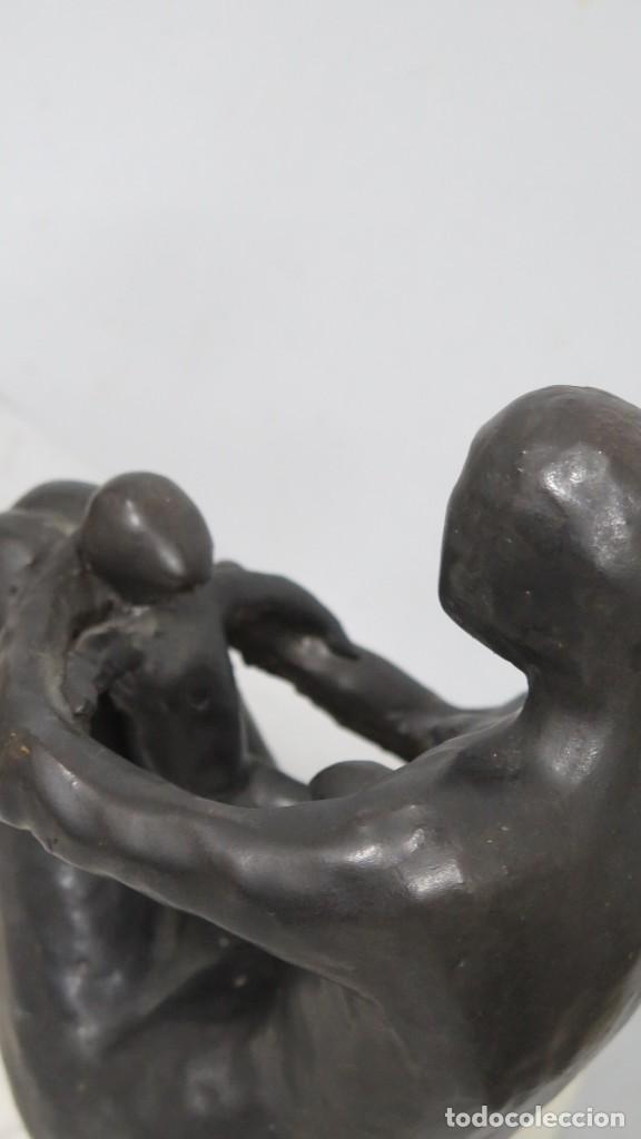 Arte: MATERNIDAD. GRES CERAMICO. SOL PEREZ SEGURA (ELCHE, 1940) - Foto 7