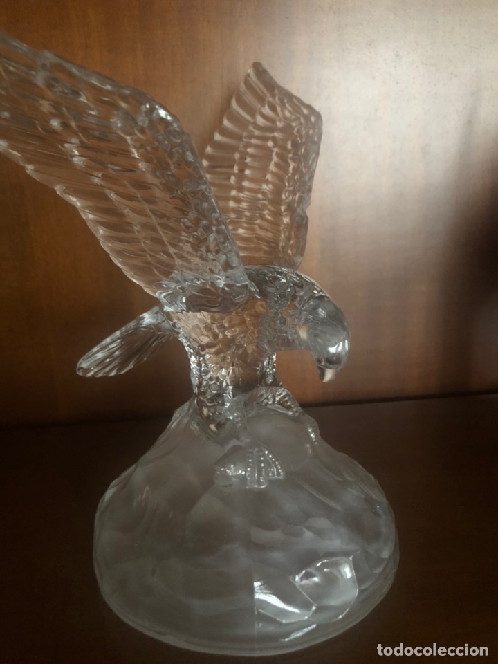Arte: Figura aguilas tallado en cristal - Foto 4
