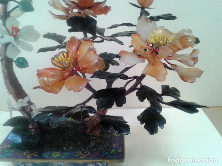 Arte: Bonsai con Jade oriental.A&ntilde;os 60 - Foto 5