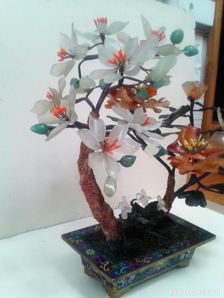 Arte: Bonsai con Jade oriental.A&ntilde;os 60 - Foto 7