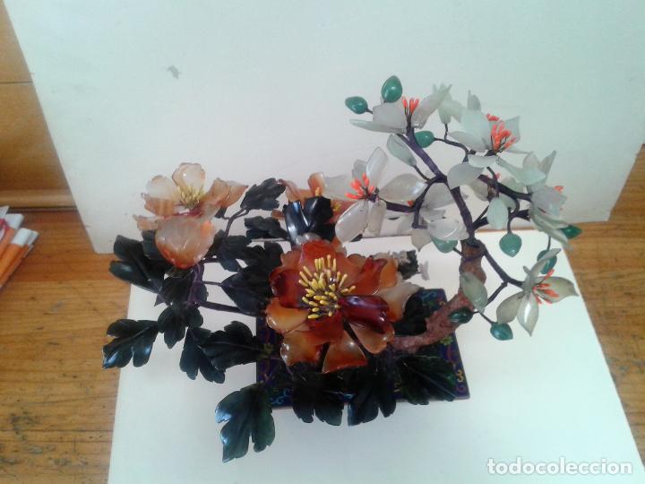 Arte: Bonsai con Jade oriental.A&ntilde;os 60 - Foto 8