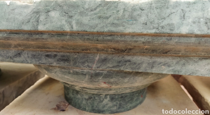 Arte: Pareja de columnas m&aacute;rmol verde makael. - Foto 6