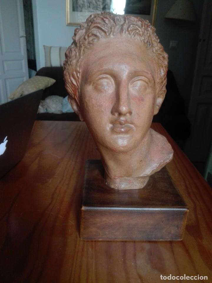 Arte: Escultura de Cabeza de Romano. - Foto 4