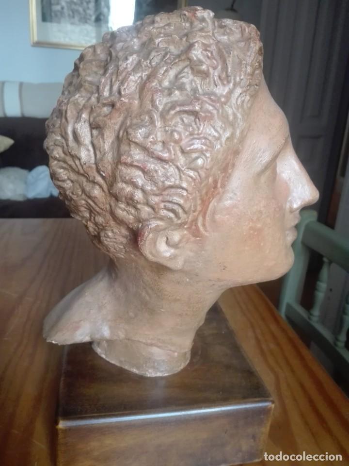Arte: Escultura de Cabeza de Romano. - Foto 2