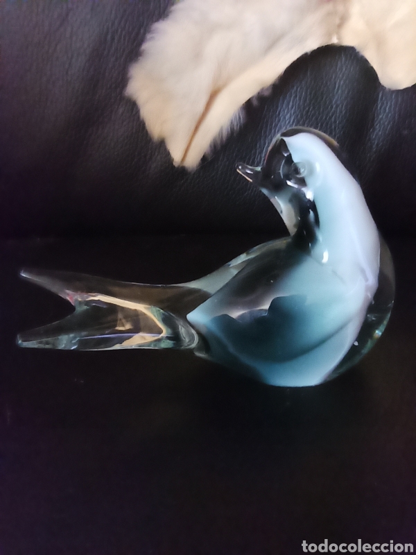 Arte: paloma grande cristal de Murano - Foto 8