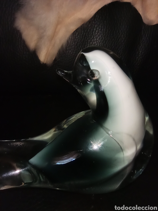 Arte: P&aacute;jaro en cristal de Murano cristal - Foto 3