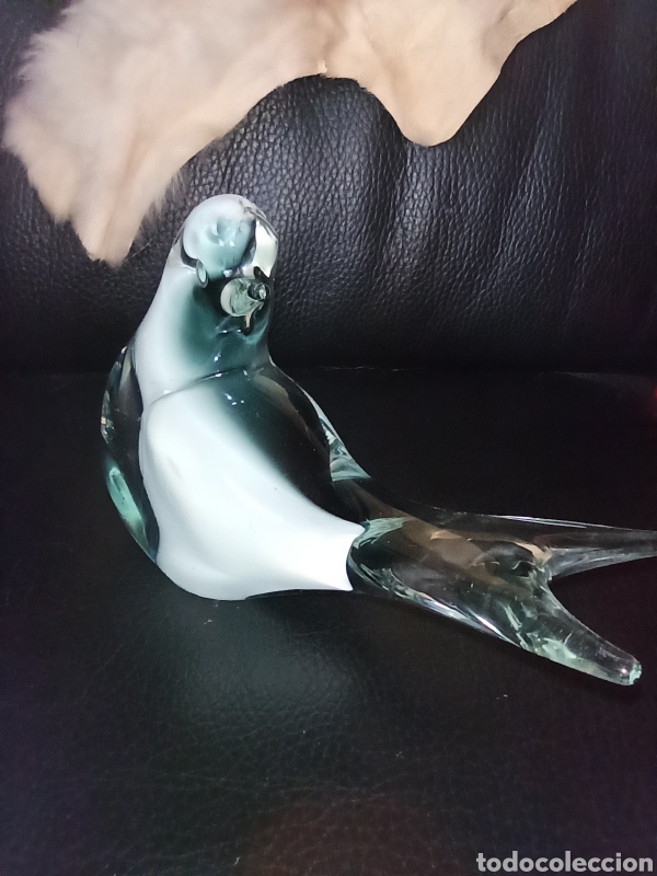 Arte: P&aacute;jaro en cristal de Murano cristal - Foto 7