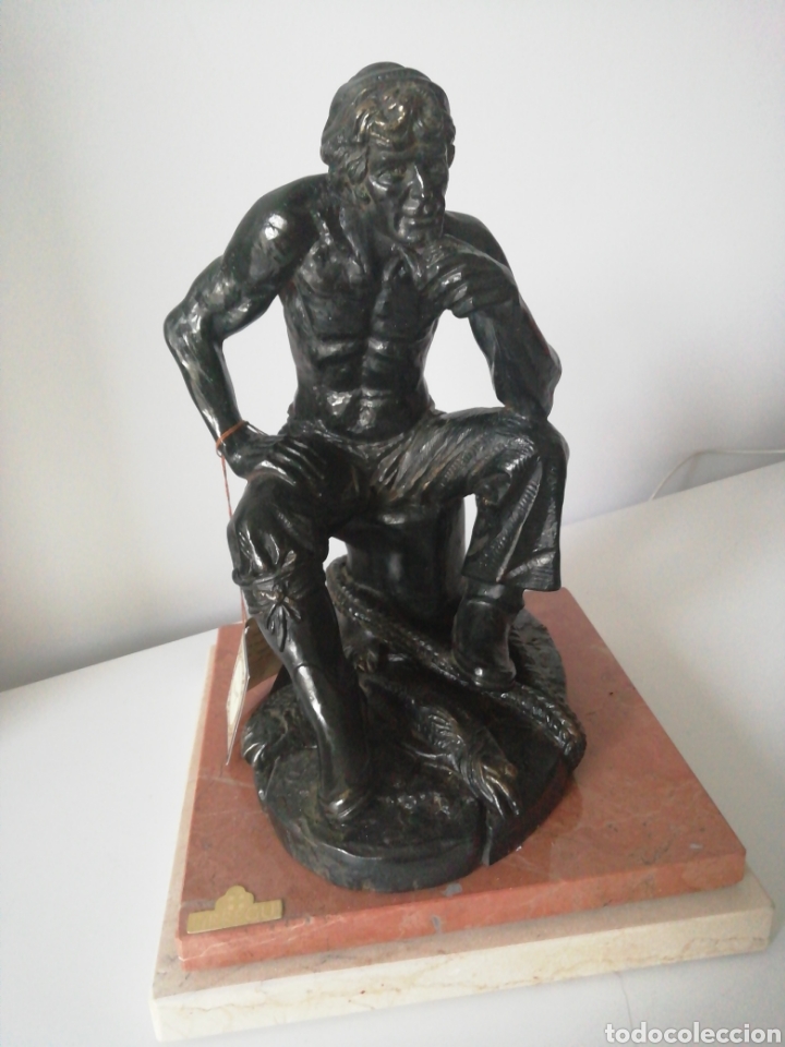 Arte: Figura de pescador - Foto 4