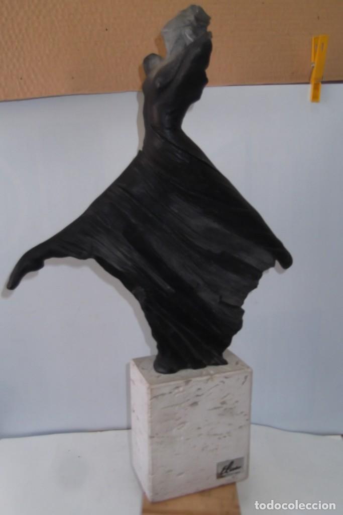 Arte: &iexcl;&iexcl; BAILARINA SOBRE ESPUMA DEL MAR. . FIRMADA. !! - Foto 18