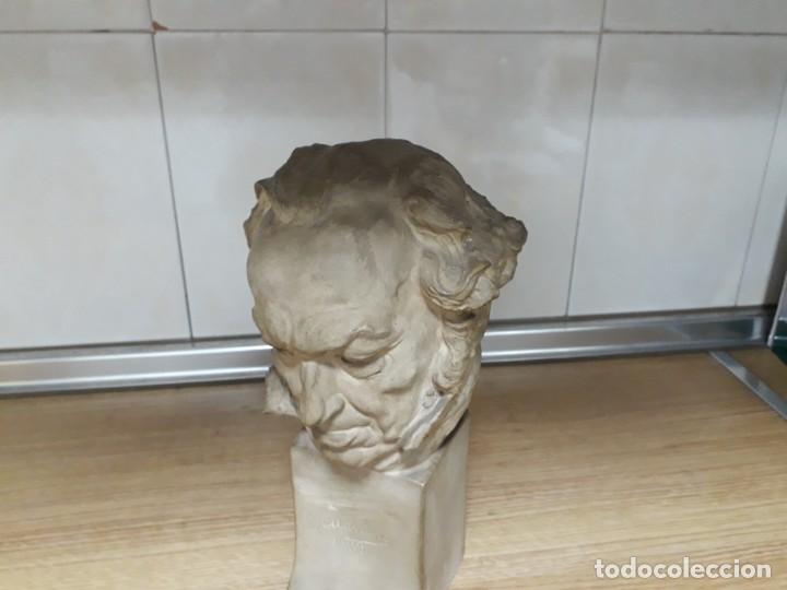 Arte: CABEZA DE GOYA MARIANO BENLLIURE - Foto 9