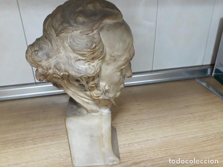 Arte: CABEZA DE GOYA MARIANO BENLLIURE - Foto 10