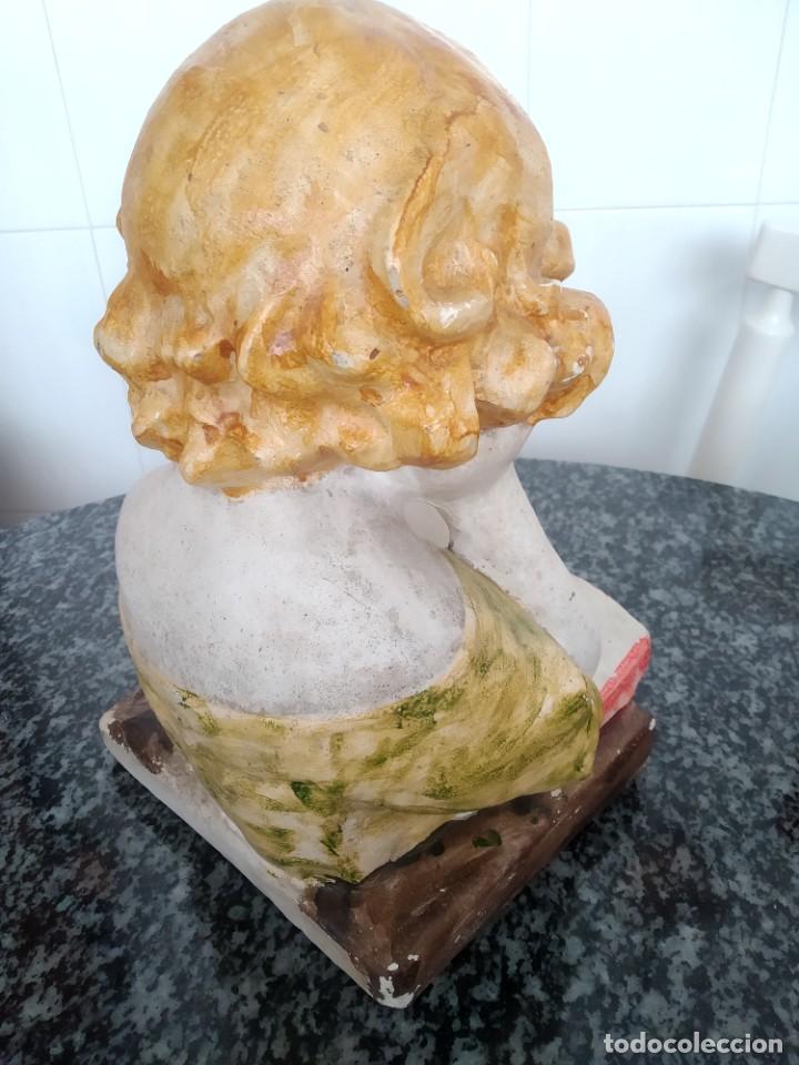 Arte: Busto escayola mujer leyendo - Foto 4