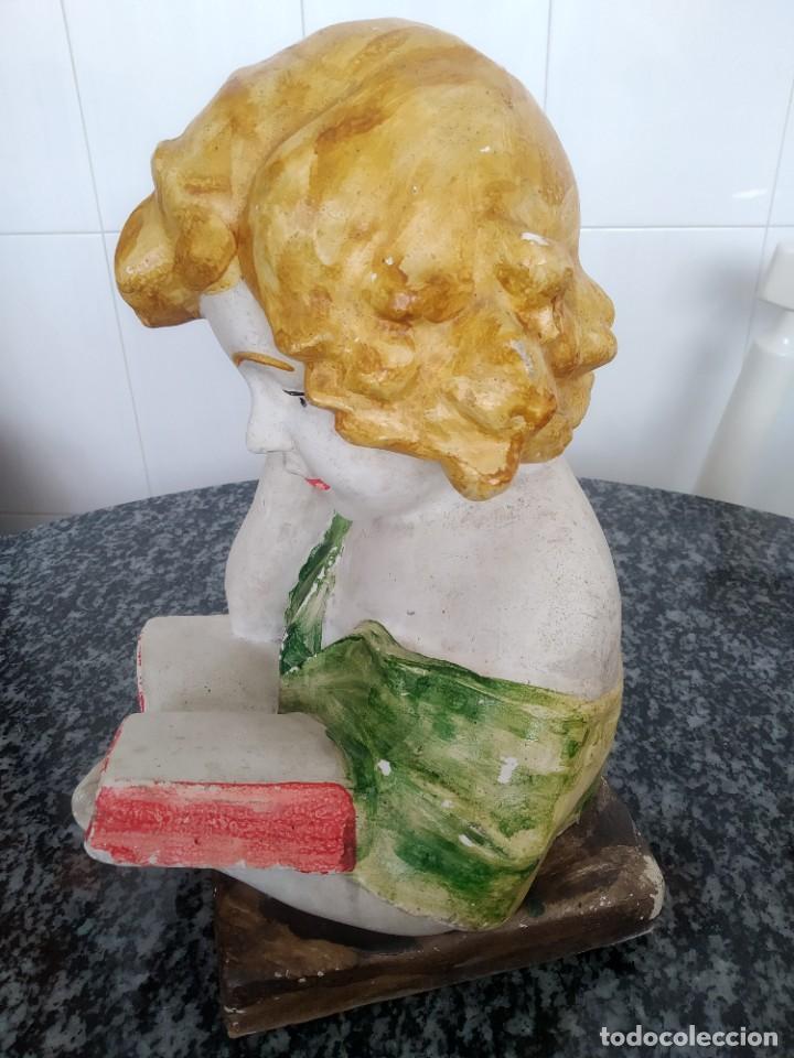 Arte: Busto escayola mujer leyendo - Foto 6