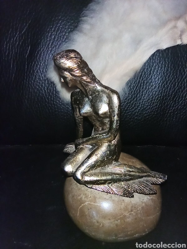 Arte: escultura sirena Copenhague - Foto 2